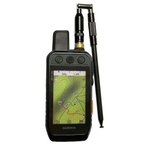 Folding Telescopic Long Range Antenna For Garmin Alpha (Quick connector include)