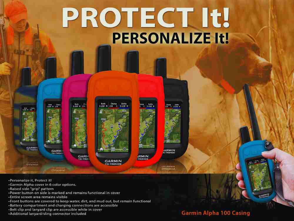 Hunter using Alpha XL in the field