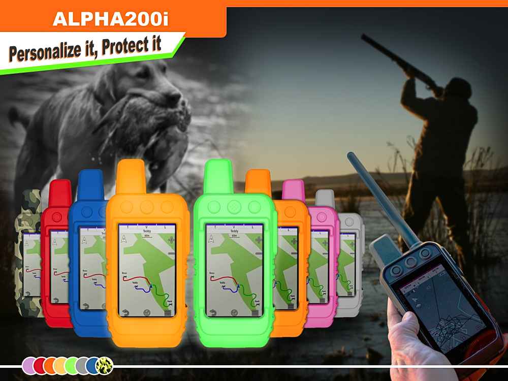 Hunter using Alpha XL in the field